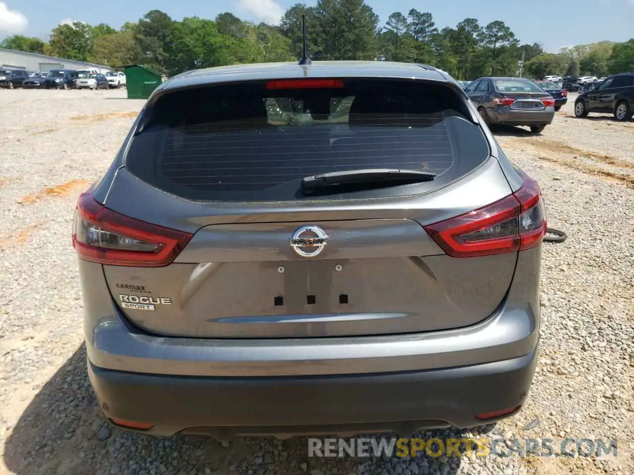 6 fotografías del automóvil dañado JN1BJ1AV2MW573039 NISSAN ROGUE 2021