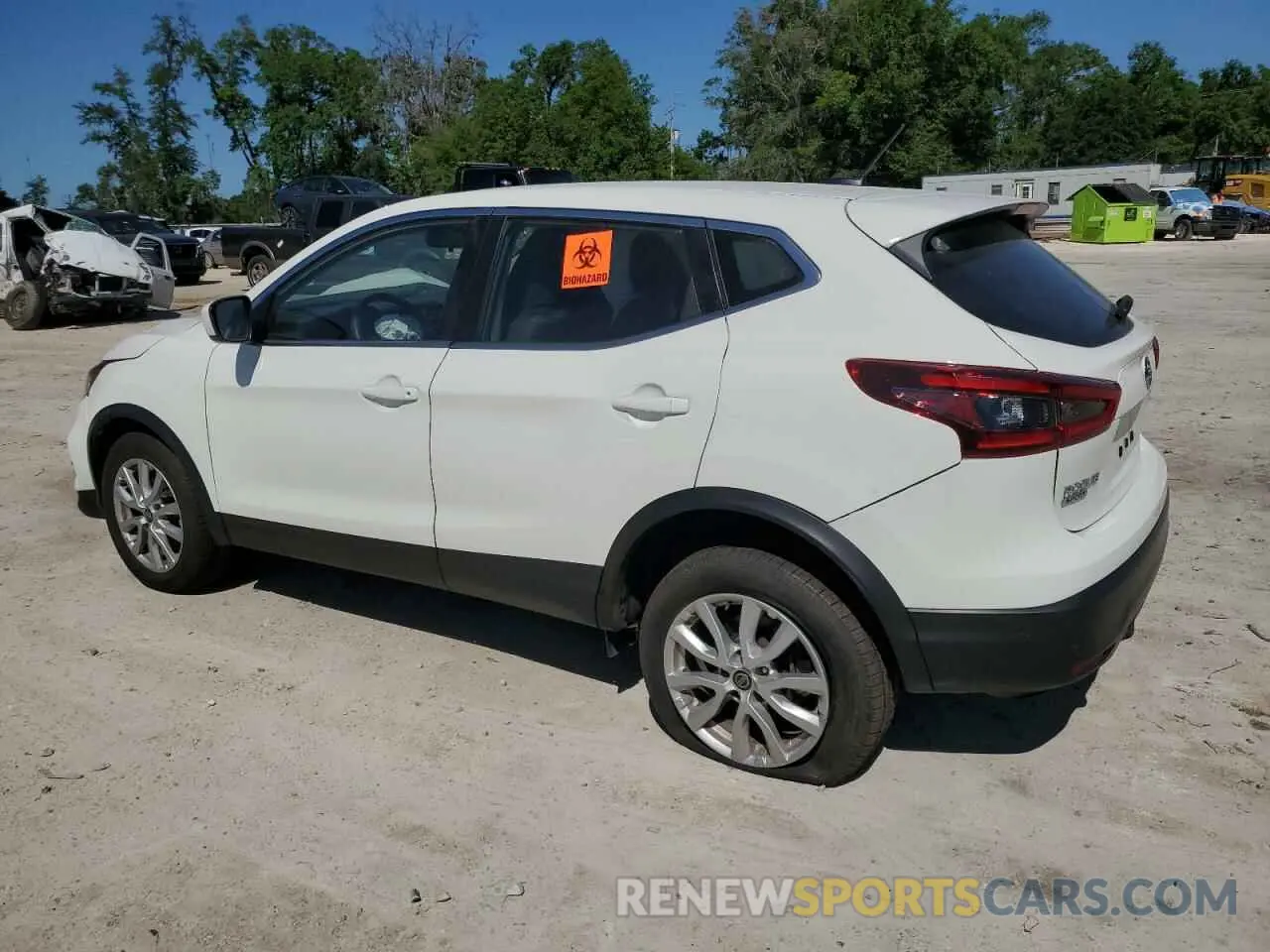 2 fotografías del automóvil dañado JN1BJ1AV3MW301664 NISSAN ROGUE 2021