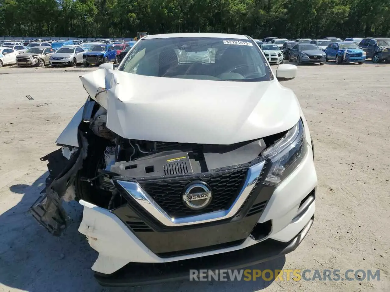 5 fotografías del automóvil dañado JN1BJ1AV3MW301664 NISSAN ROGUE 2021