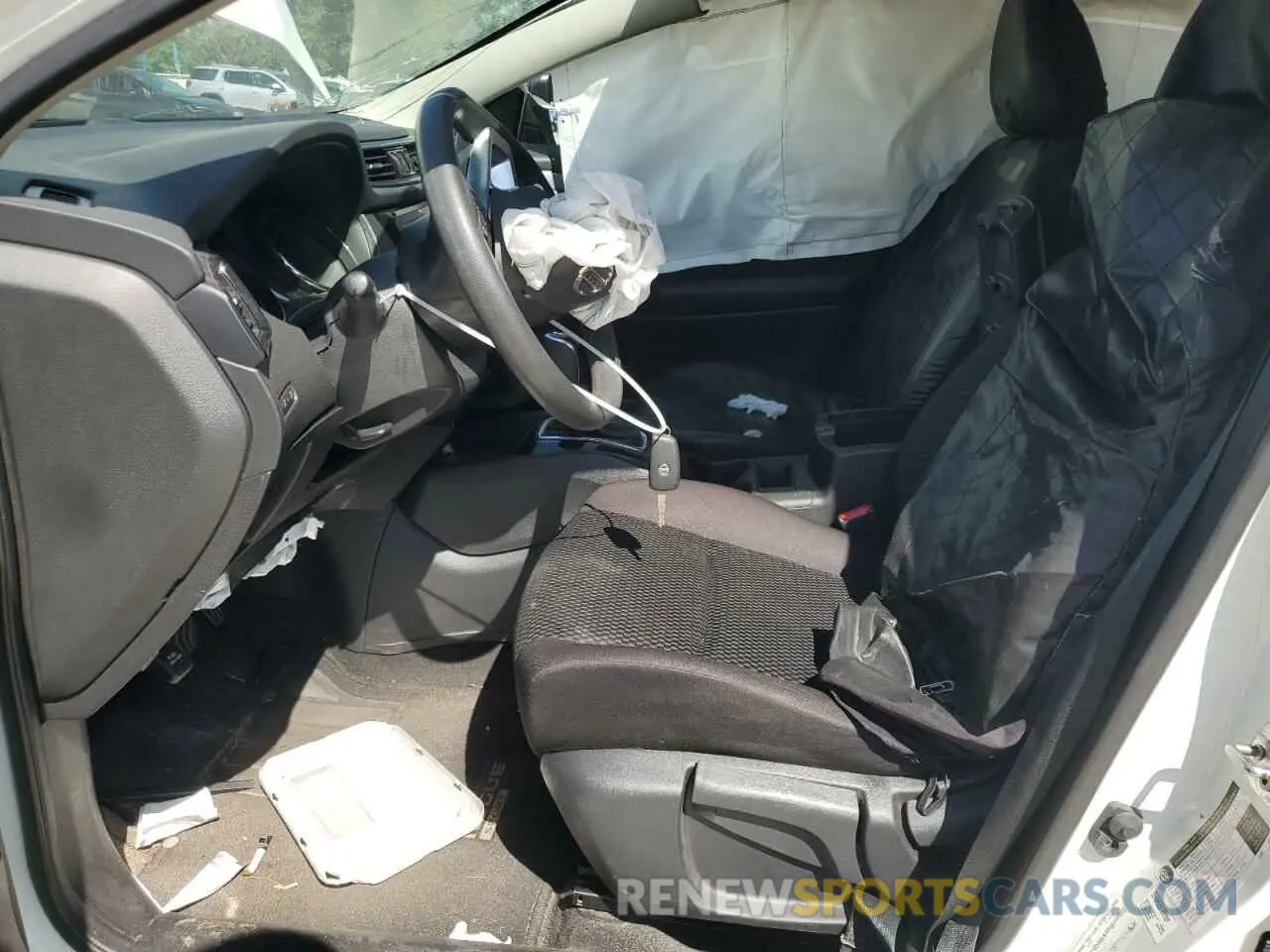 7 fotografías del automóvil dañado JN1BJ1AV3MW301664 NISSAN ROGUE 2021