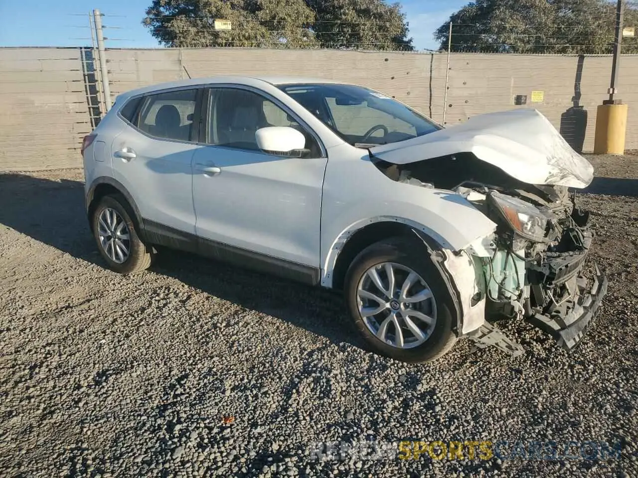 4 fotografías del automóvil dañado JN1BJ1AV3MW304838 NISSAN ROGUE 2021