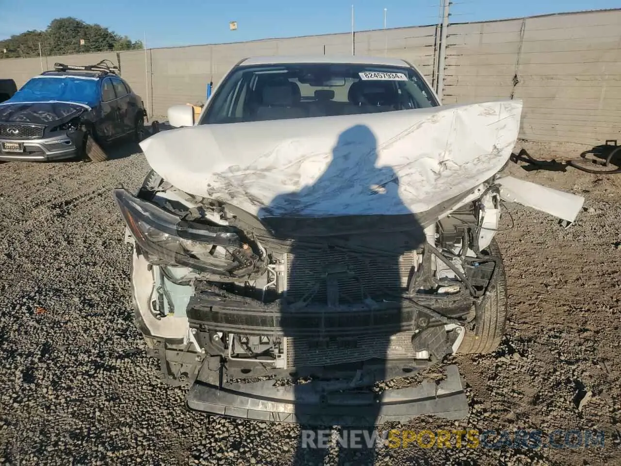 5 fotografías del automóvil dañado JN1BJ1AV3MW304838 NISSAN ROGUE 2021