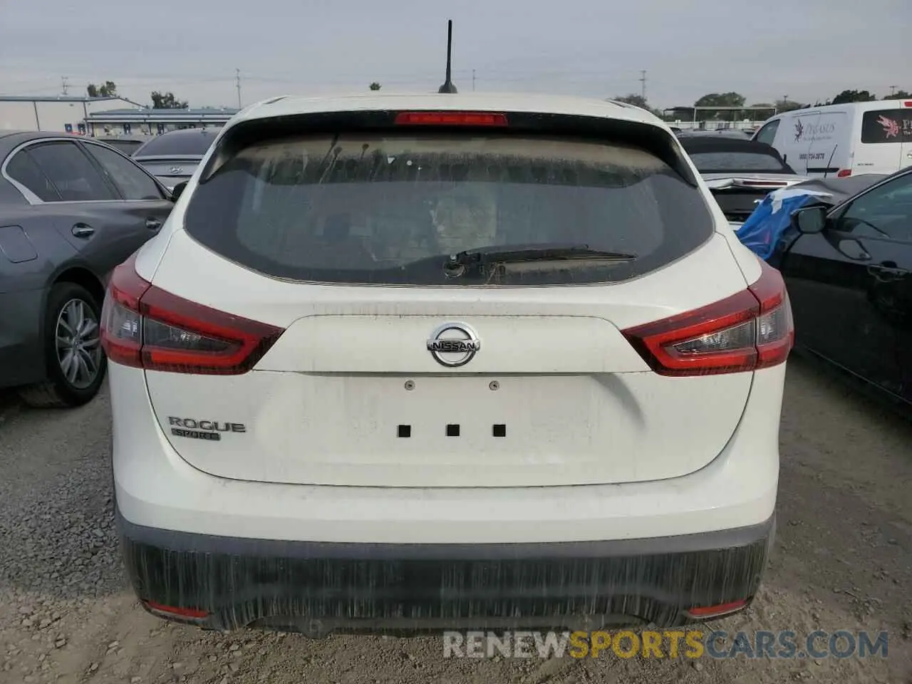 6 fotografías del automóvil dañado JN1BJ1AV3MW304838 NISSAN ROGUE 2021