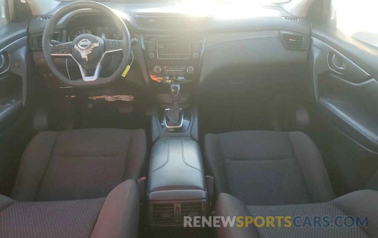 8 fotografías del automóvil dañado JN1BJ1AV3MW304838 NISSAN ROGUE 2021