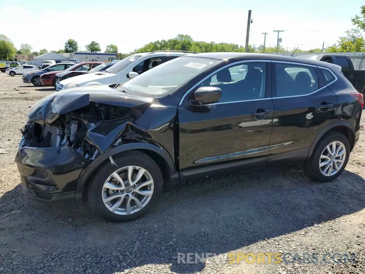 1 fotografías del automóvil dañado JN1BJ1AV3MW562132 NISSAN ROGUE 2021