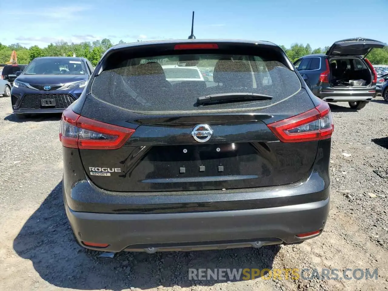 6 fotografías del automóvil dañado JN1BJ1AV3MW562132 NISSAN ROGUE 2021