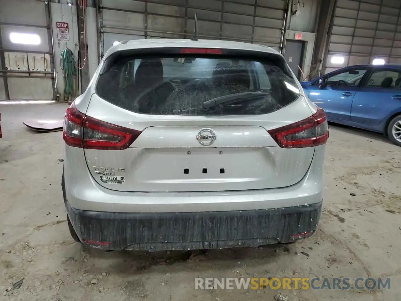 6 fotografías del automóvil dañado JN1BJ1AV4MW561104 NISSAN ROGUE 2021