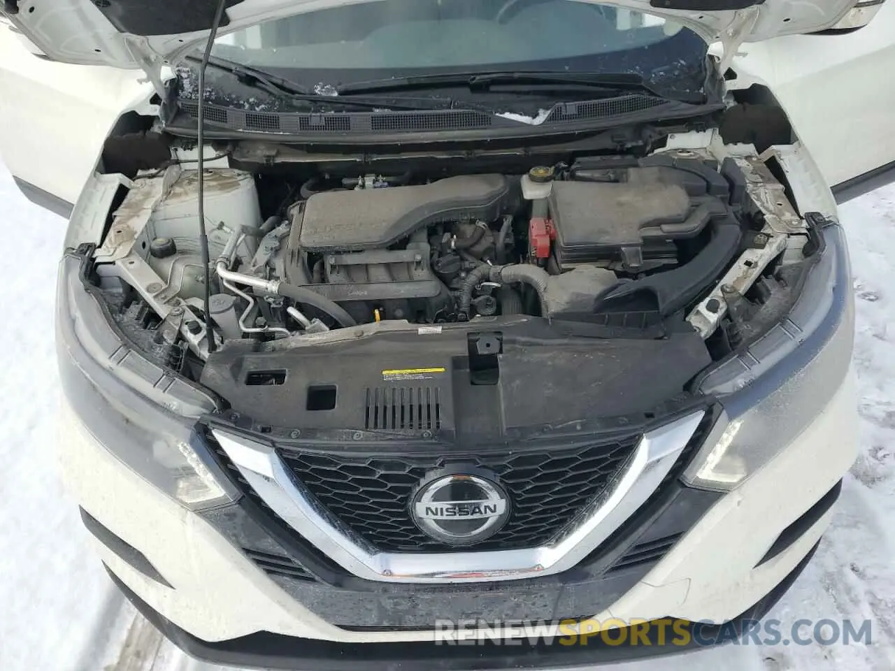 12 fotografías del automóvil dañado JN1BJ1AV5MW318871 NISSAN ROGUE 2021