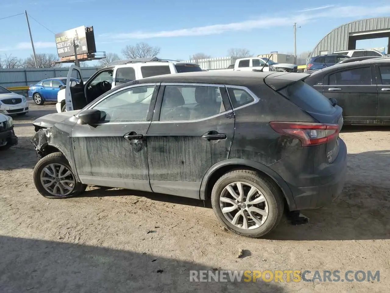 2 fotografías del automóvil dañado JN1BJ1AV6MW302131 NISSAN ROGUE 2021