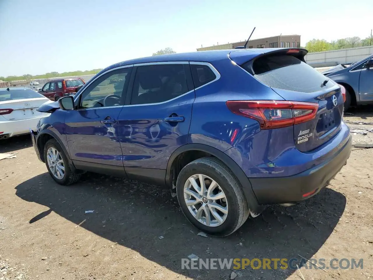 2 fotografías del automóvil dañado JN1BJ1AV6MW305885 NISSAN ROGUE 2021