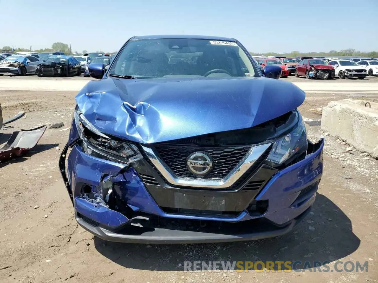5 fotografías del automóvil dañado JN1BJ1AV6MW305885 NISSAN ROGUE 2021