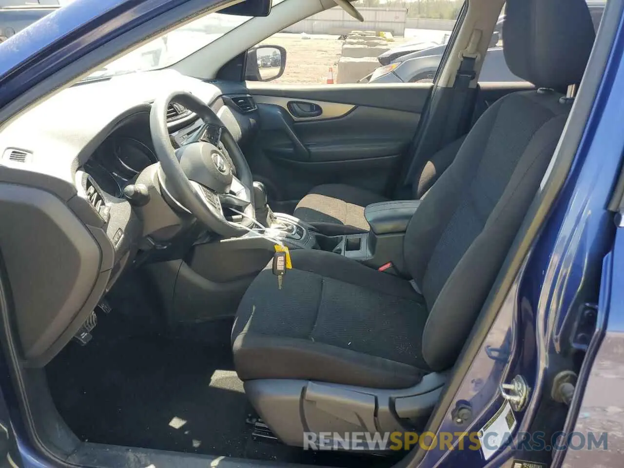 7 fotografías del automóvil dañado JN1BJ1AV6MW305885 NISSAN ROGUE 2021