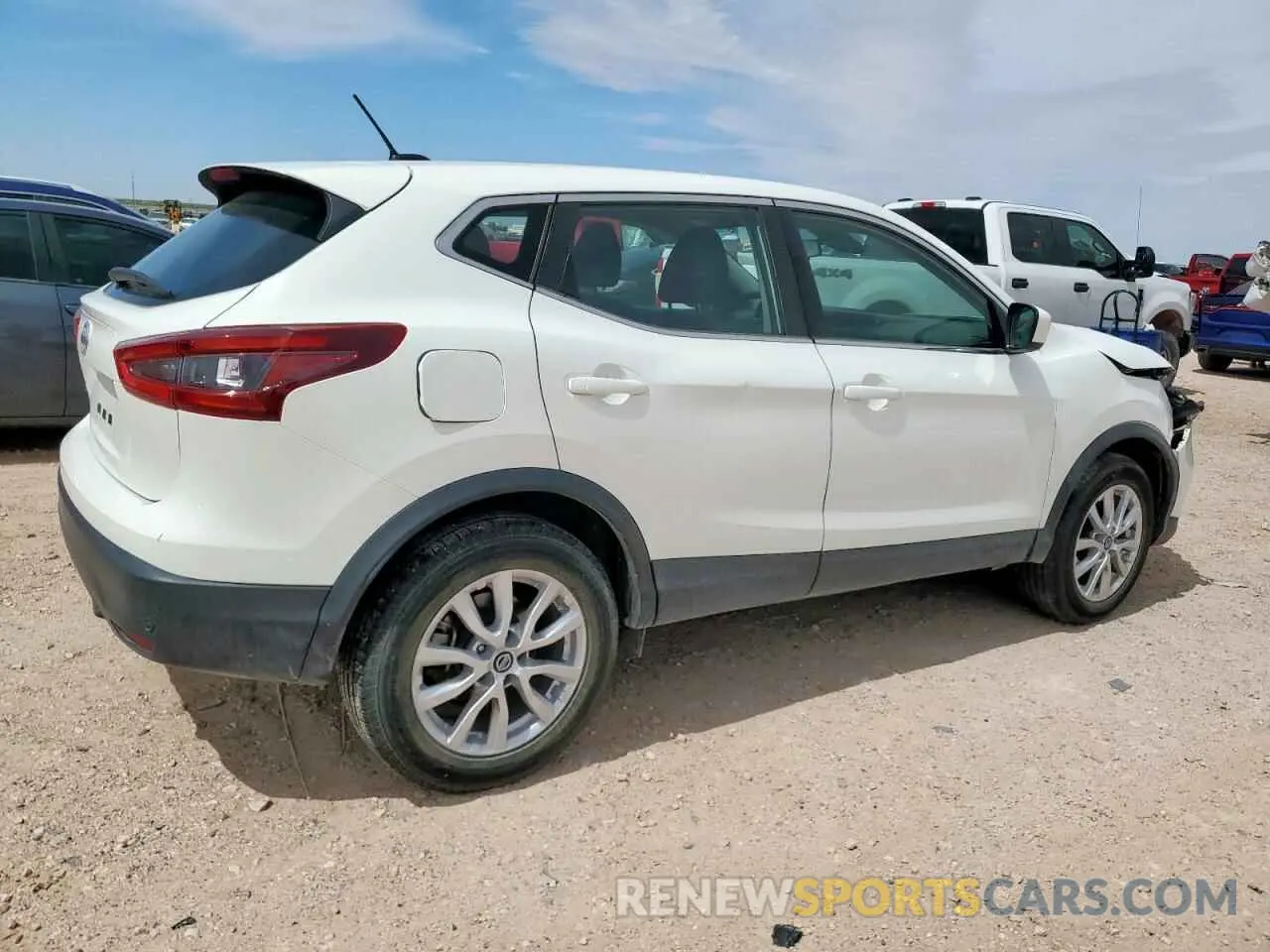 3 fotografías del automóvil dañado JN1BJ1AV6MW306681 NISSAN ROGUE 2021