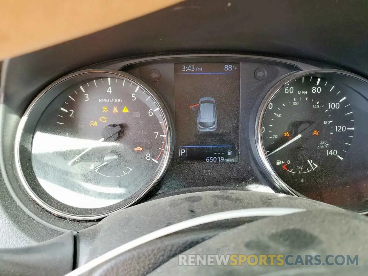 9 fotografías del automóvil dañado JN1BJ1AV6MW306681 NISSAN ROGUE 2021