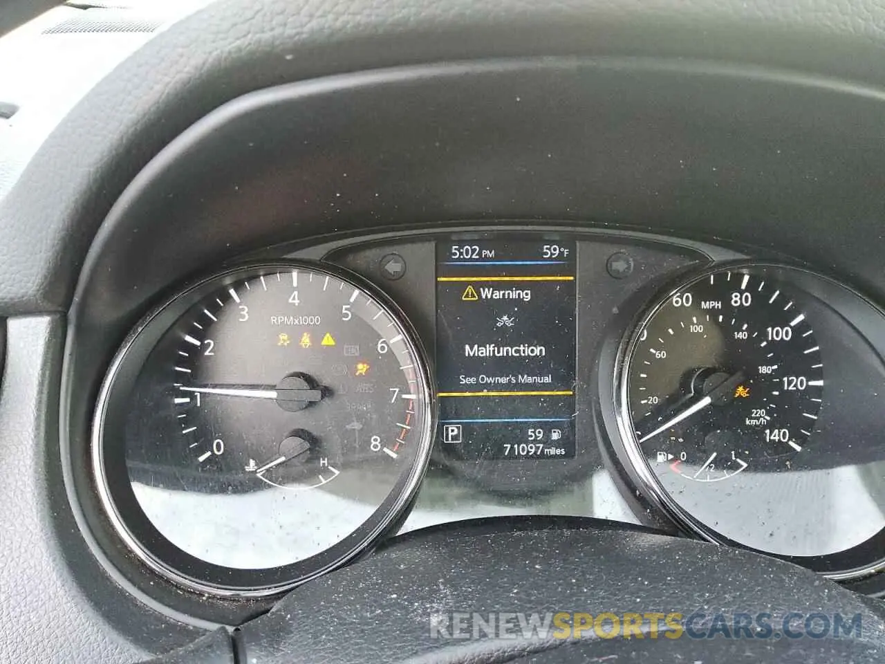 9 fotografías del automóvil dañado JN1BJ1AV6MW313873 NISSAN ROGUE 2021