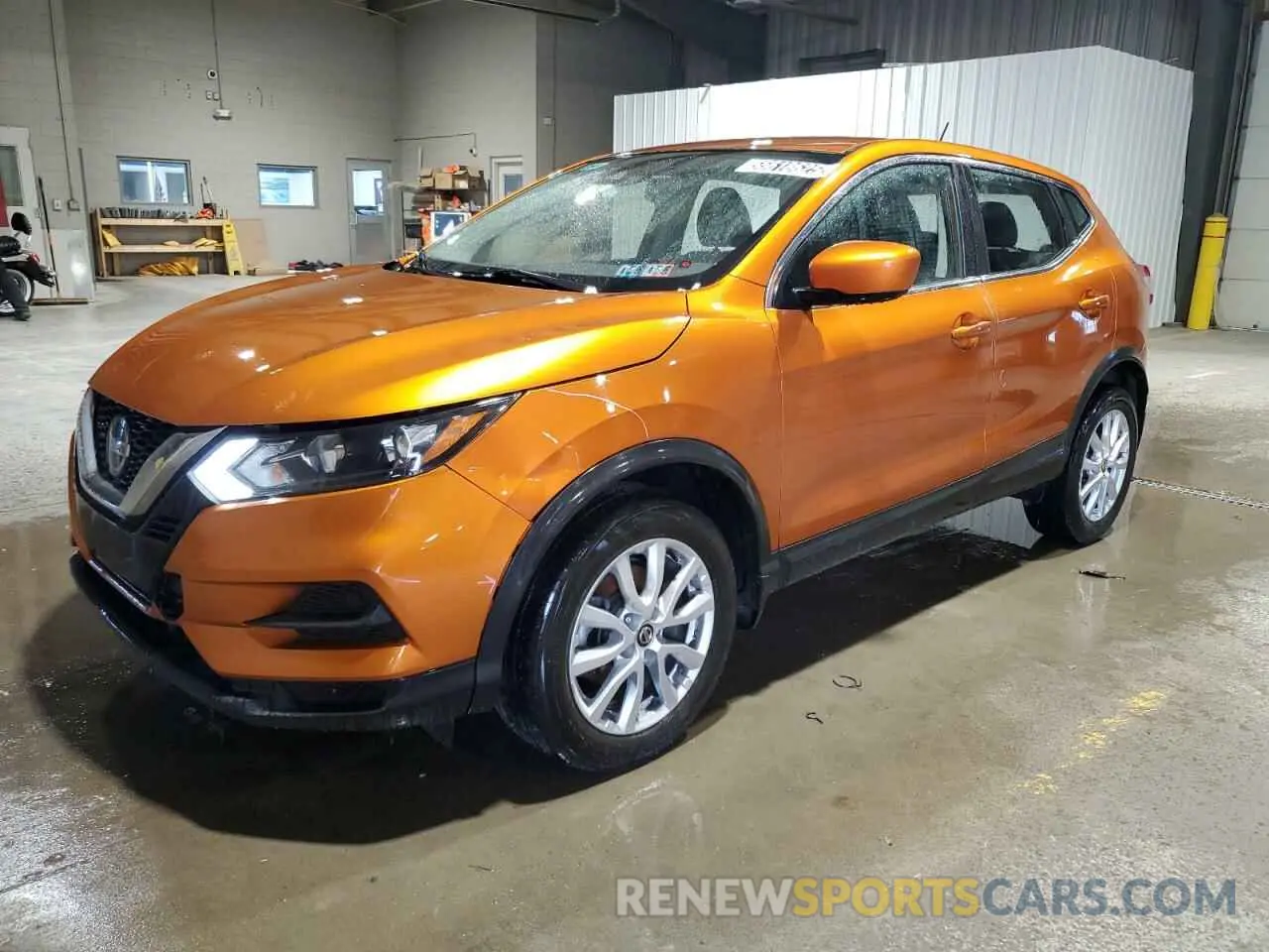 1 fotografías del automóvil dañado JN1BJ1AV7MW315695 NISSAN ROGUE 2021