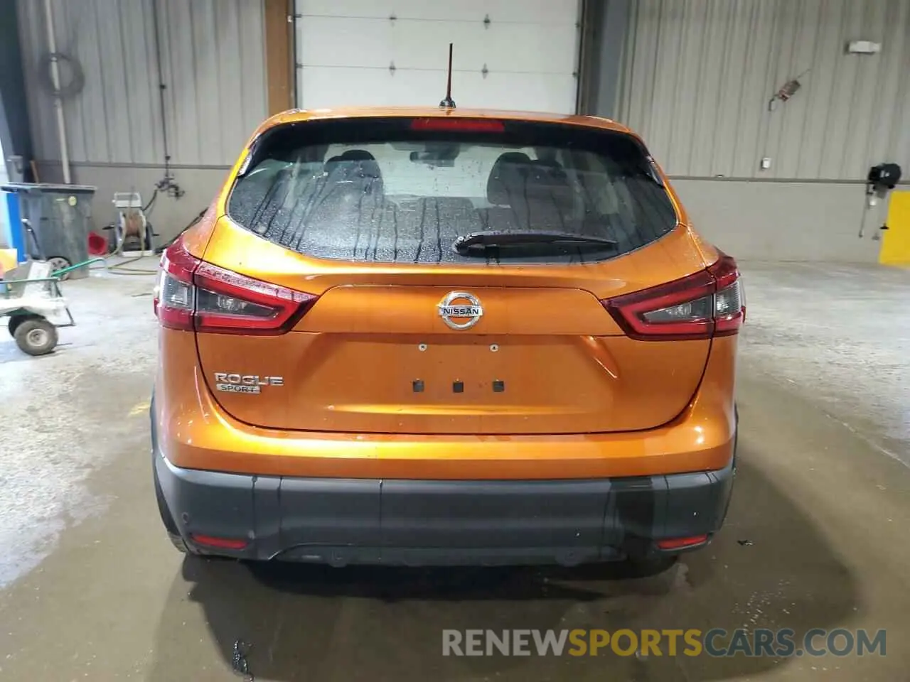 6 fotografías del automóvil dañado JN1BJ1AV7MW315695 NISSAN ROGUE 2021