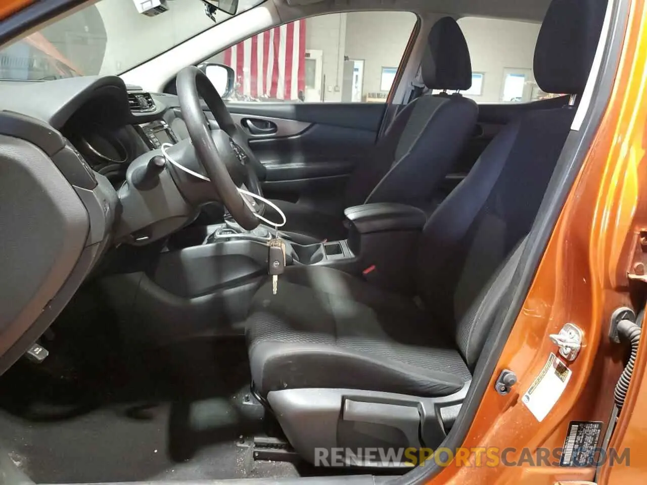 7 fotografías del automóvil dañado JN1BJ1AV7MW315695 NISSAN ROGUE 2021