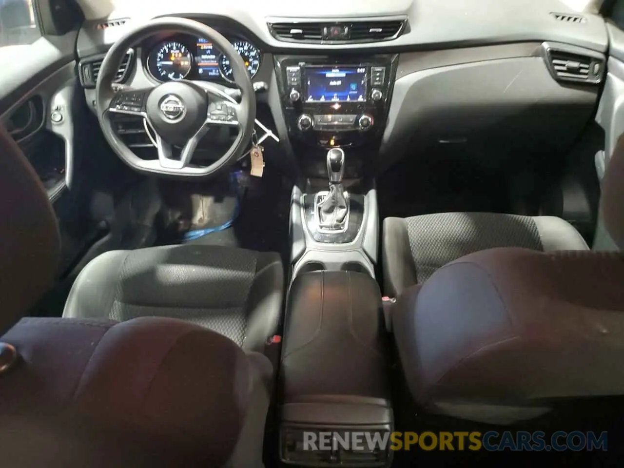 8 fotografías del automóvil dañado JN1BJ1AV7MW315695 NISSAN ROGUE 2021