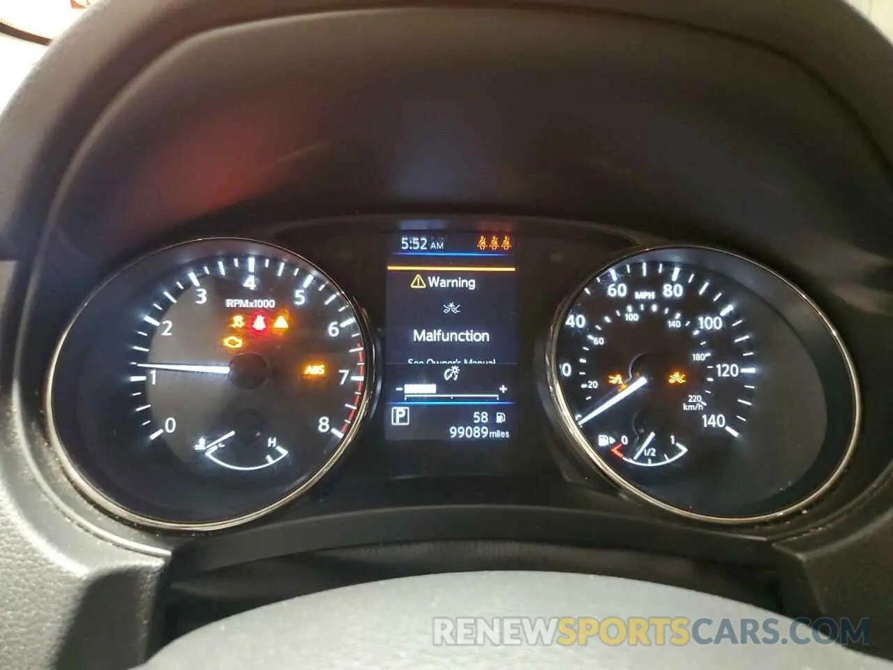 9 fotografías del automóvil dañado JN1BJ1AV7MW315695 NISSAN ROGUE 2021