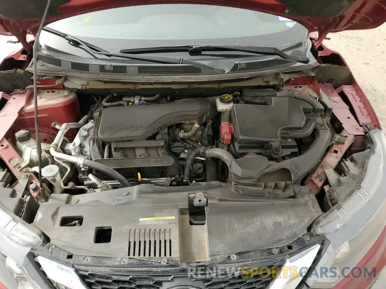 11 fotografías del automóvil dañado JN1BJ1AV9MW318467 NISSAN ROGUE 2021