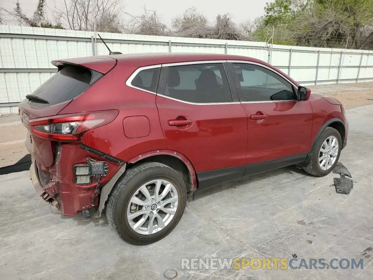 3 fotografías del automóvil dañado JN1BJ1AV9MW318467 NISSAN ROGUE 2021