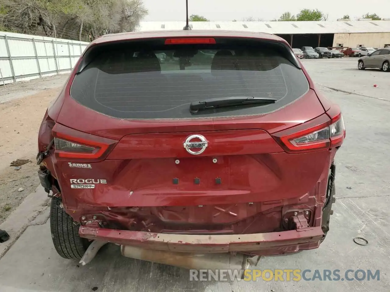 6 fotografías del automóvil dañado JN1BJ1AV9MW318467 NISSAN ROGUE 2021