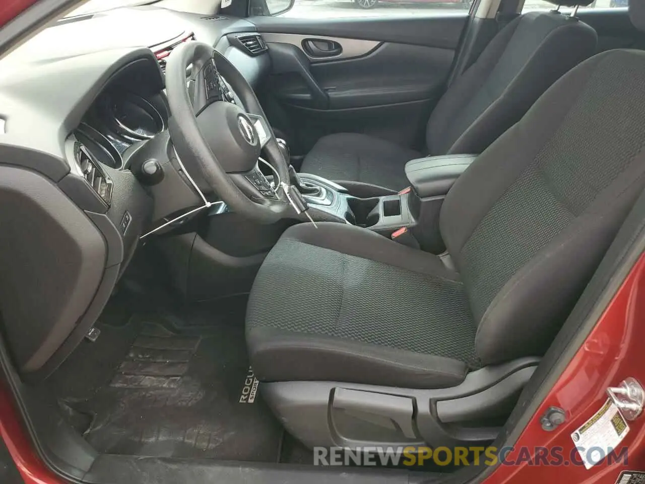 7 fotografías del automóvil dañado JN1BJ1AV9MW318467 NISSAN ROGUE 2021