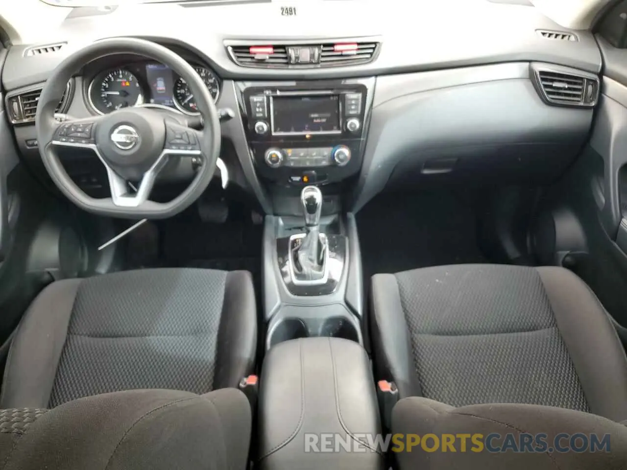 8 fotografías del automóvil dañado JN1BJ1AV9MW318467 NISSAN ROGUE 2021