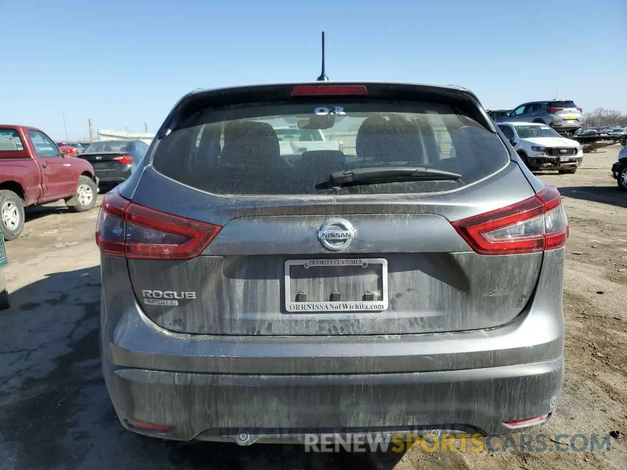 6 fotografías del automóvil dañado JN1BJ1AVXMW561740 NISSAN ROGUE 2021