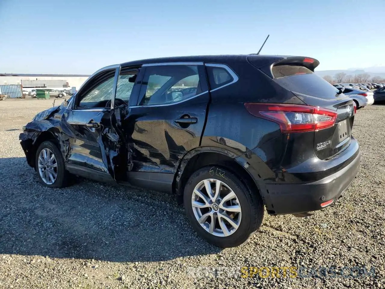 2 fotografías del automóvil dañado JN1BJ1AVXMW562807 NISSAN ROGUE 2021