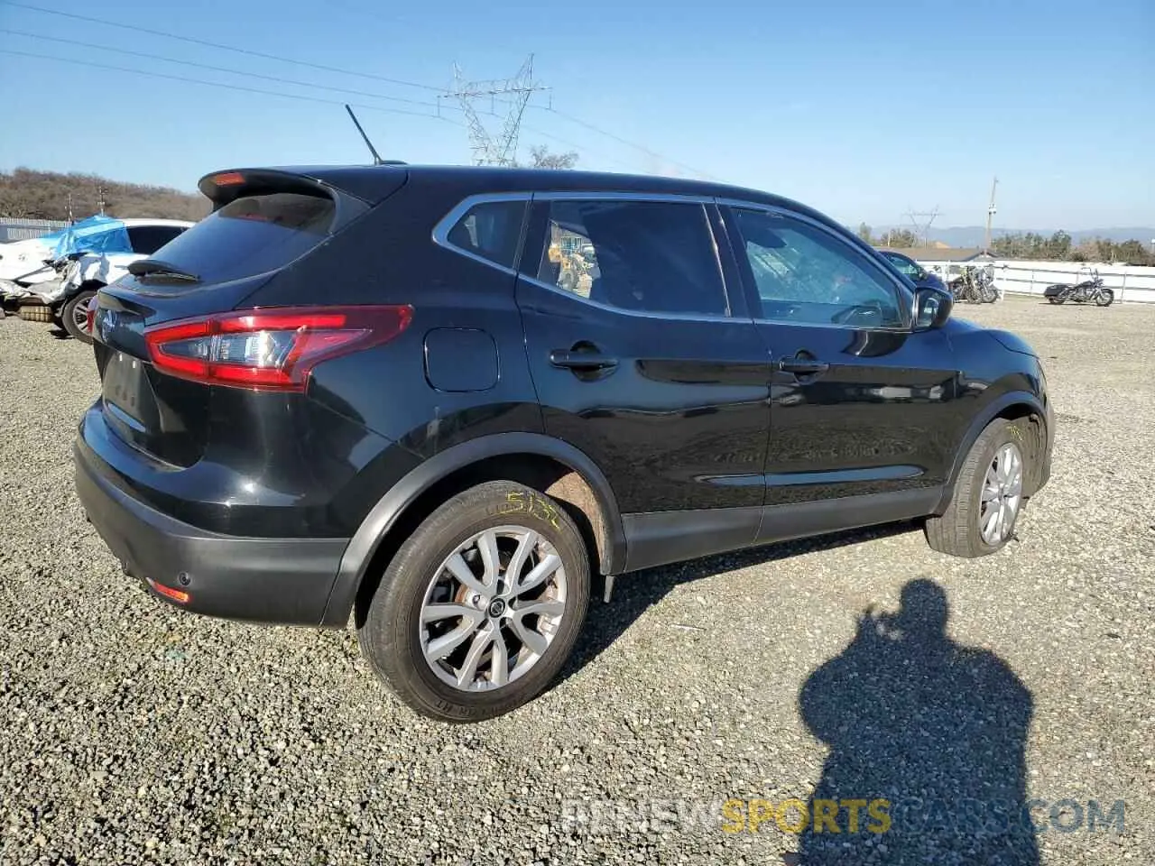 3 fotografías del automóvil dañado JN1BJ1AVXMW562807 NISSAN ROGUE 2021