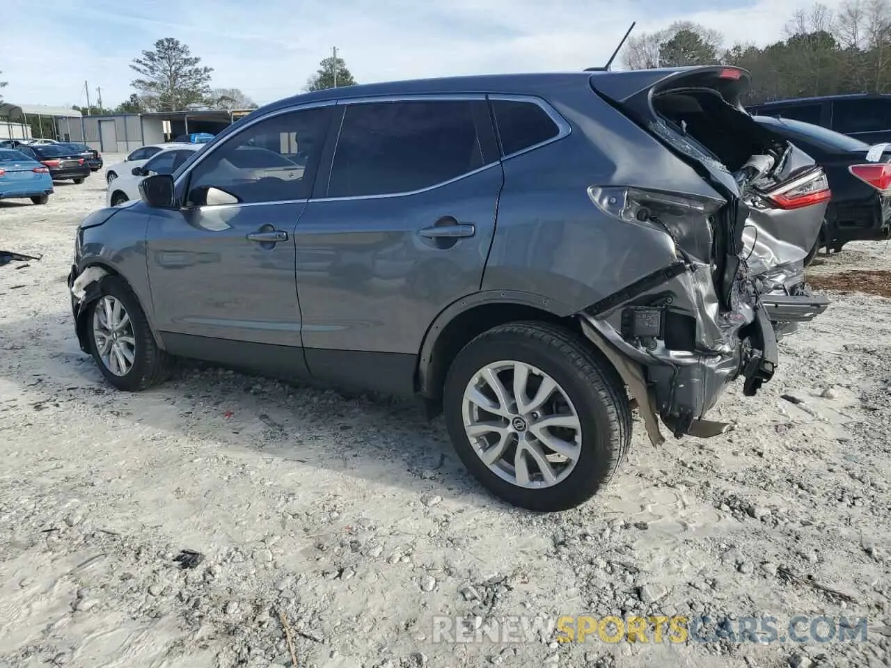 2 fotografías del automóvil dañado JN1BJ1AVXMW572902 NISSAN ROGUE 2021