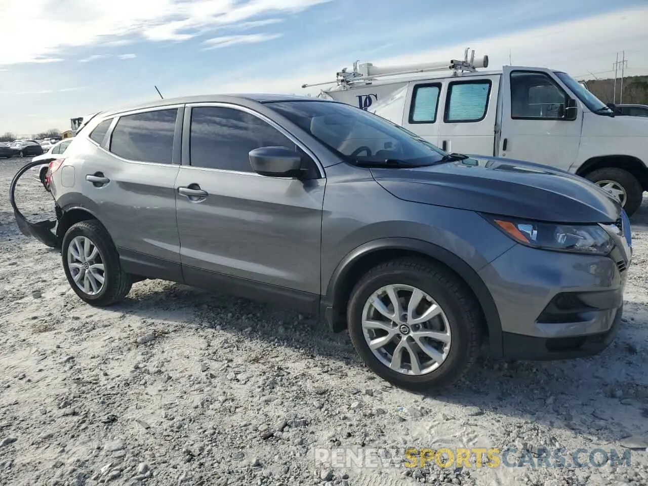 4 fotografías del automóvil dañado JN1BJ1AVXMW572902 NISSAN ROGUE 2021