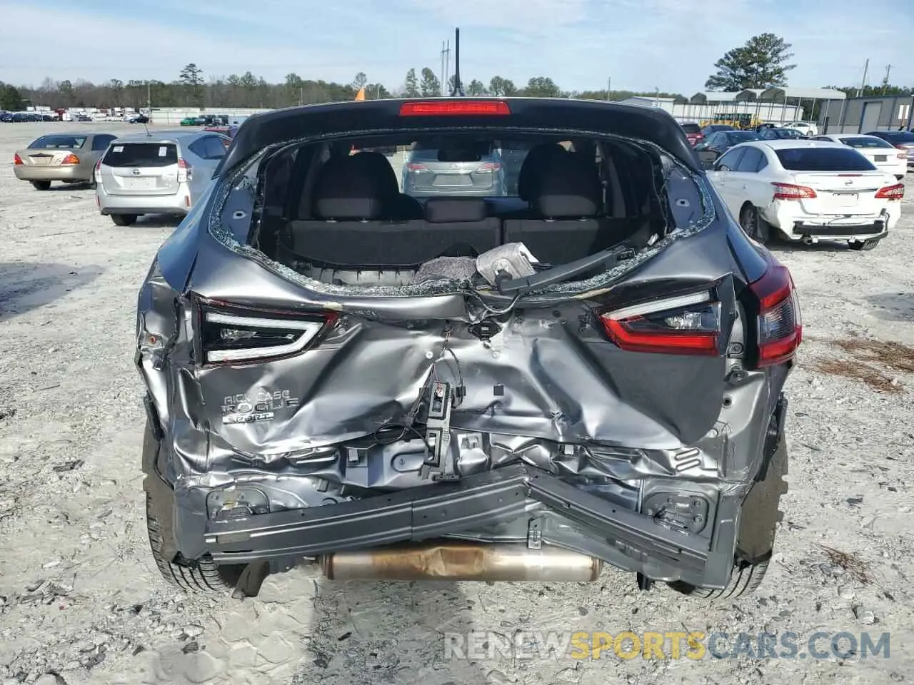 6 fotografías del automóvil dañado JN1BJ1AVXMW572902 NISSAN ROGUE 2021