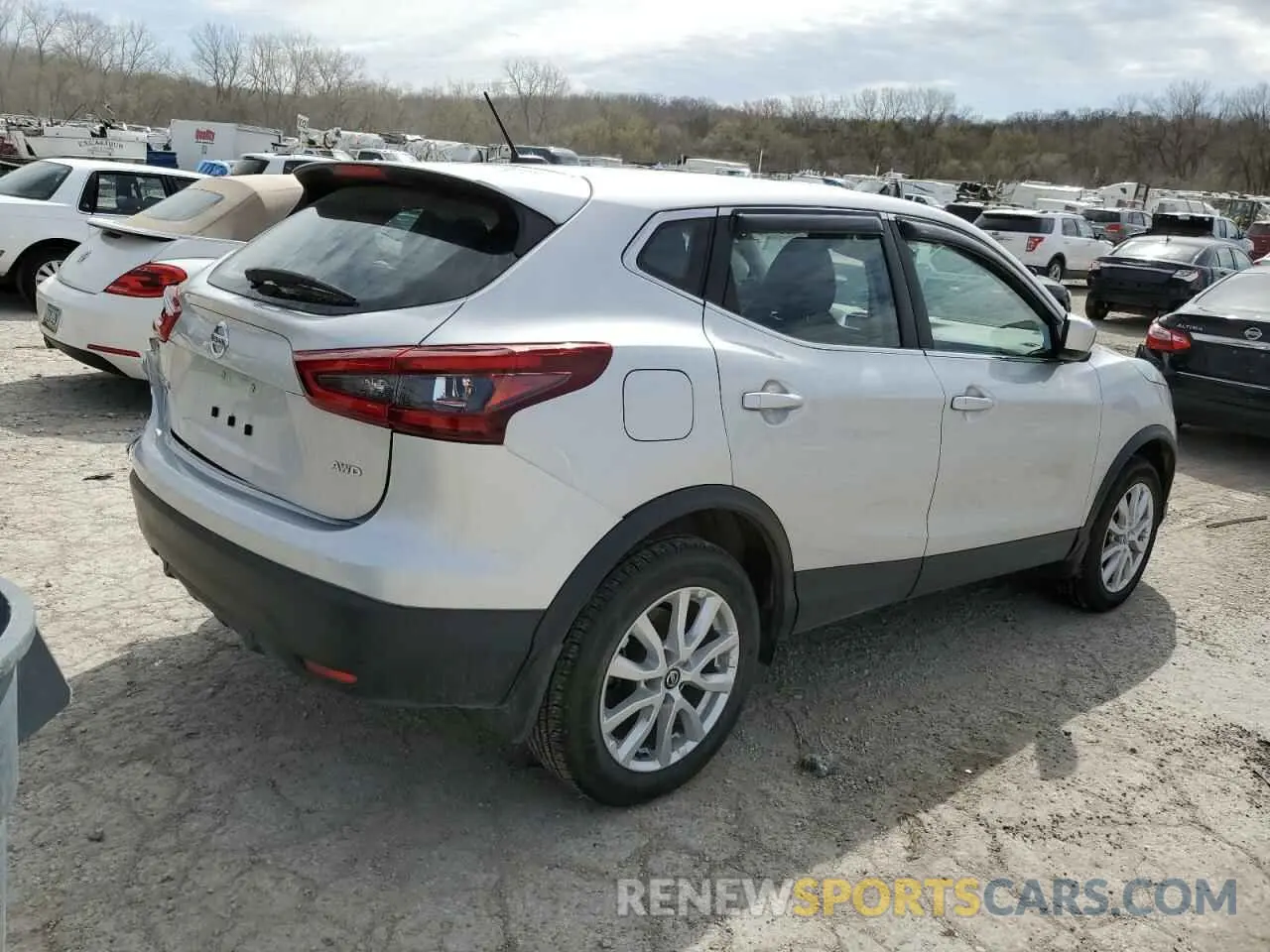 3 fotografías del automóvil dañado JN1BJ1AW0MW426758 NISSAN ROGUE 2021