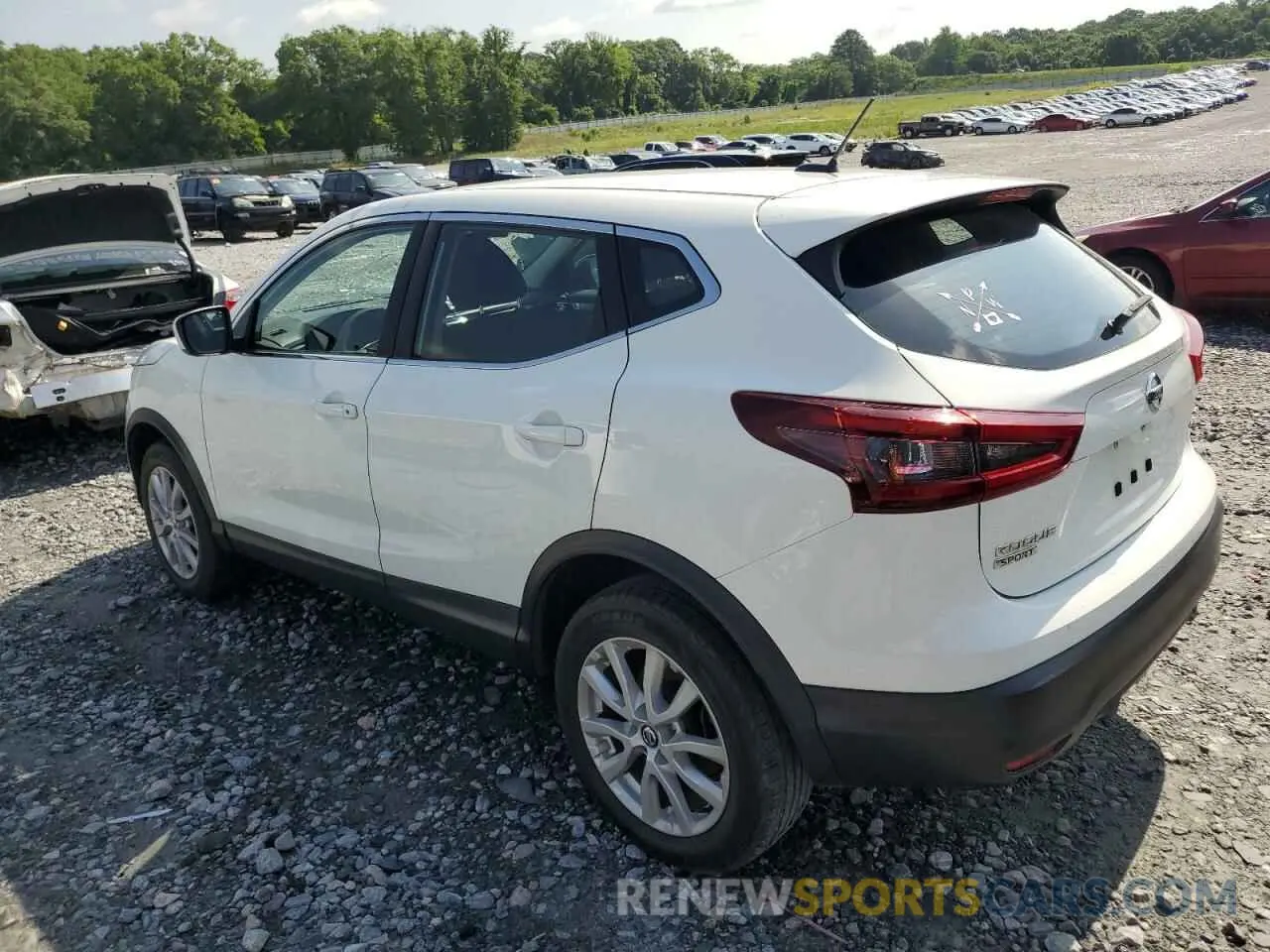 2 fotografías del automóvil dañado JN1BJ1AW0MW429143 NISSAN ROGUE 2021