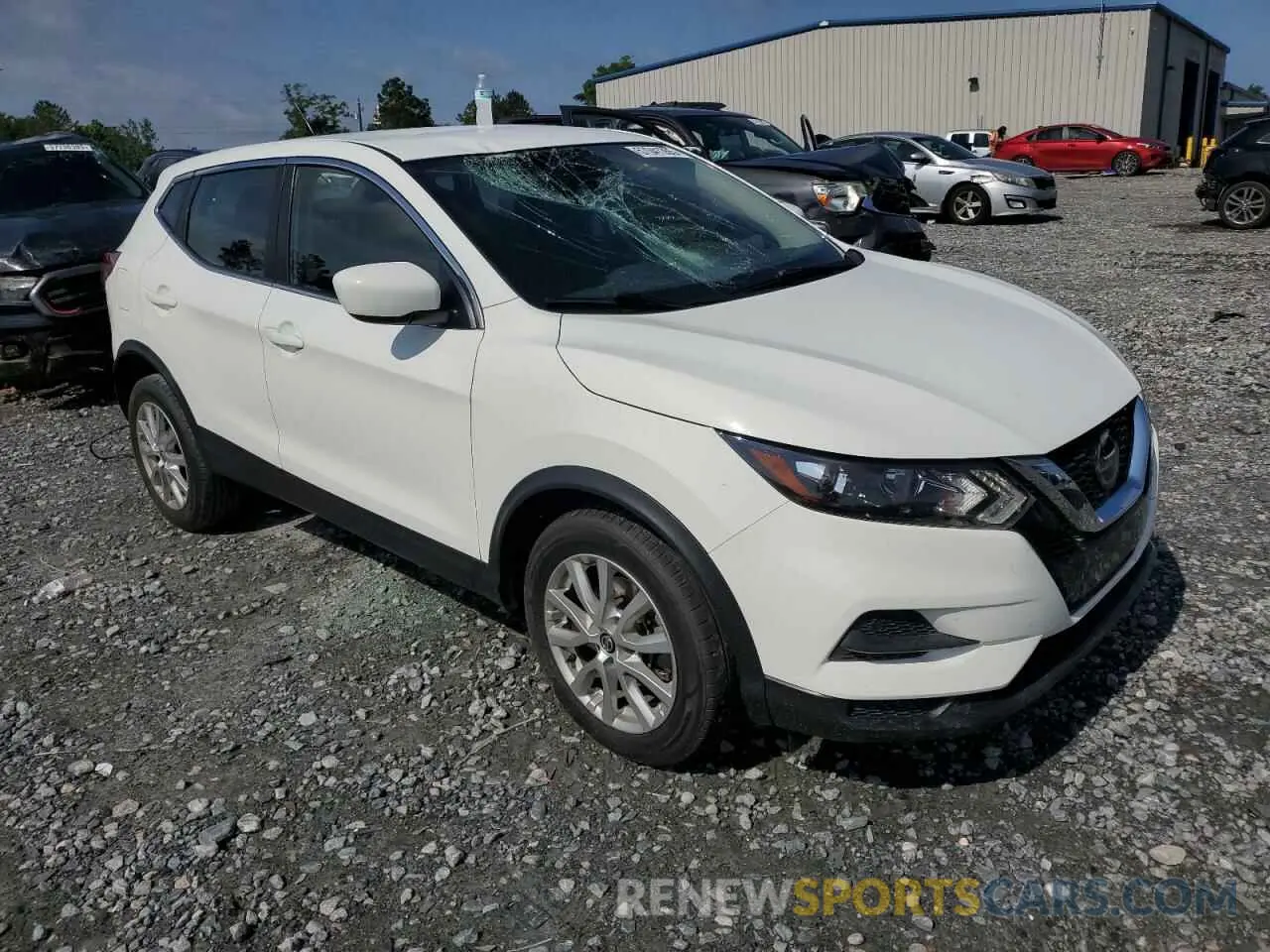 4 fotografías del automóvil dañado JN1BJ1AW0MW429143 NISSAN ROGUE 2021