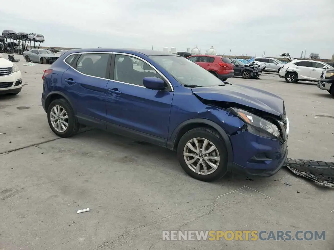 4 fotografías del automóvil dañado JN1BJ1AW0MW440594 NISSAN ROGUE 2021