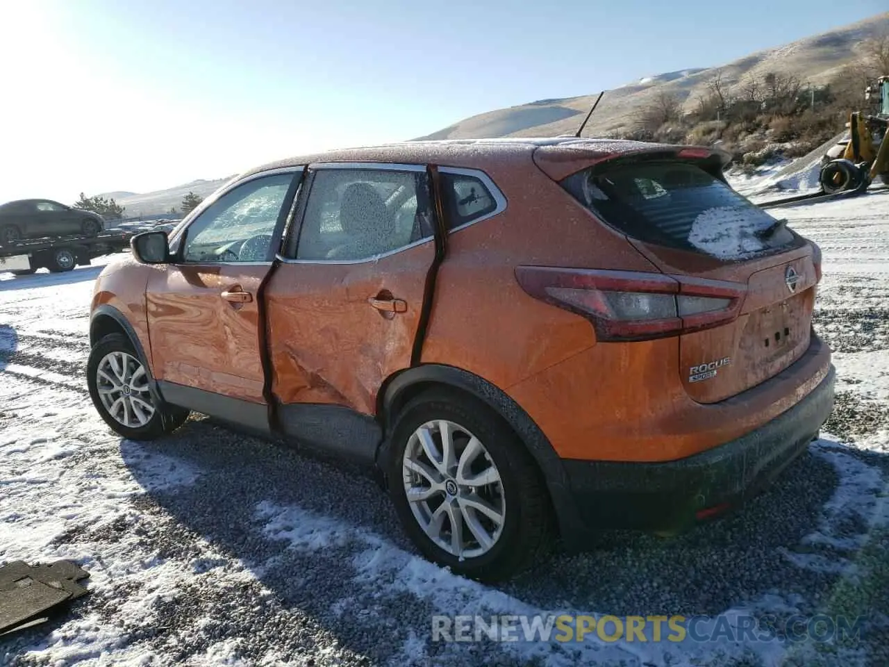 2 fotografías del automóvil dañado JN1BJ1AW0MW441275 NISSAN ROGUE 2021