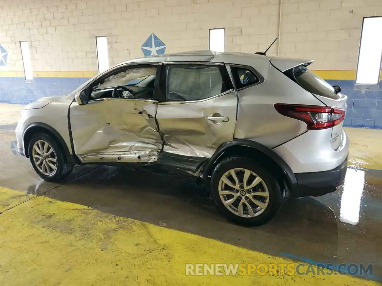 2 fotografías del automóvil dañado JN1BJ1AW3MW420131 NISSAN ROGUE 2021