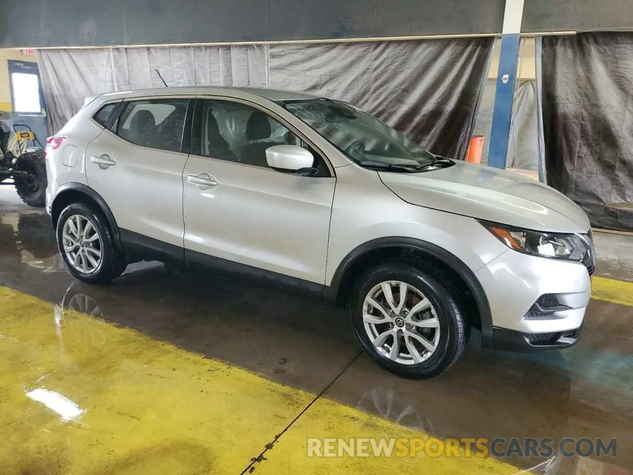 4 fotografías del automóvil dañado JN1BJ1AW3MW420131 NISSAN ROGUE 2021