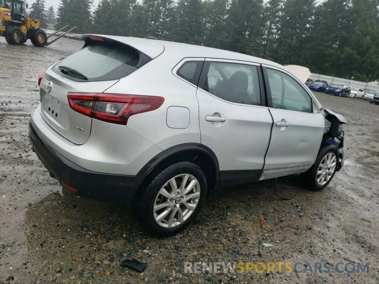 3 fotografías del automóvil dañado JN1BJ1AW4MW661759 NISSAN ROGUE 2021