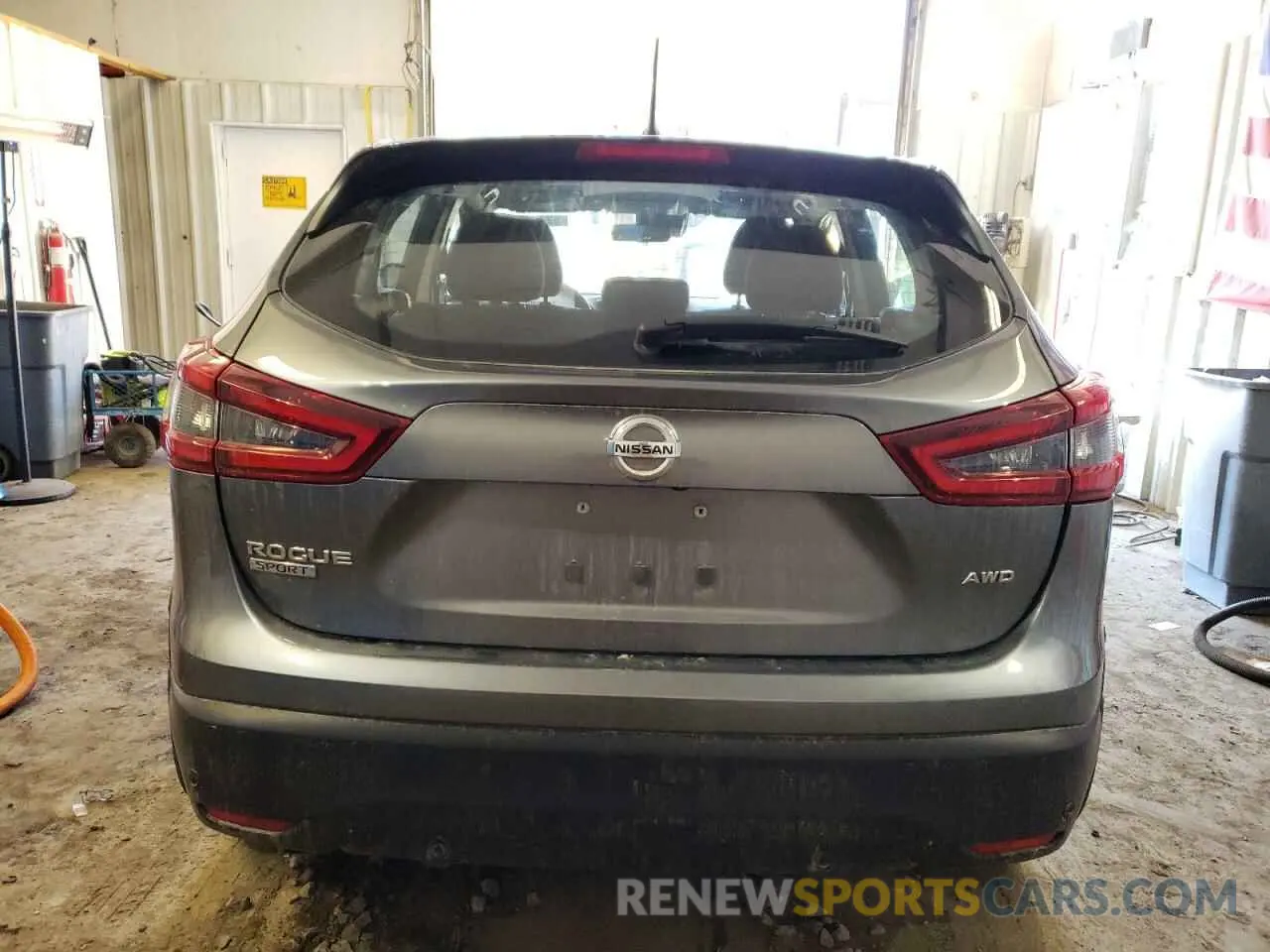 6 fotografías del automóvil dañado JN1BJ1AW5MW673483 NISSAN ROGUE 2021