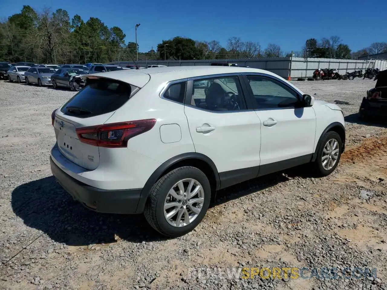 3 fotografías del automóvil dañado JN1BJ1AW7MW440589 NISSAN ROGUE 2021
