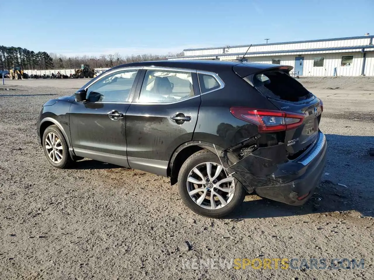 2 fotografías del automóvil dañado JN1BJ1AW9MW449679 NISSAN ROGUE 2021