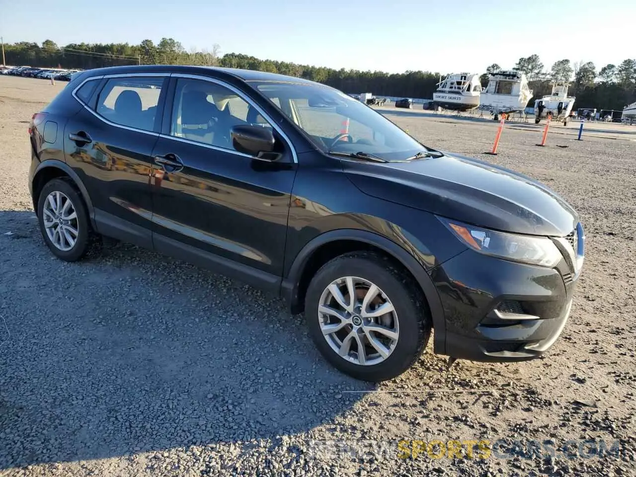 4 fotografías del automóvil dañado JN1BJ1AW9MW449679 NISSAN ROGUE 2021