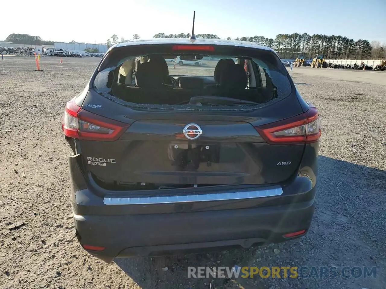 6 fotografías del automóvil dañado JN1BJ1AW9MW449679 NISSAN ROGUE 2021