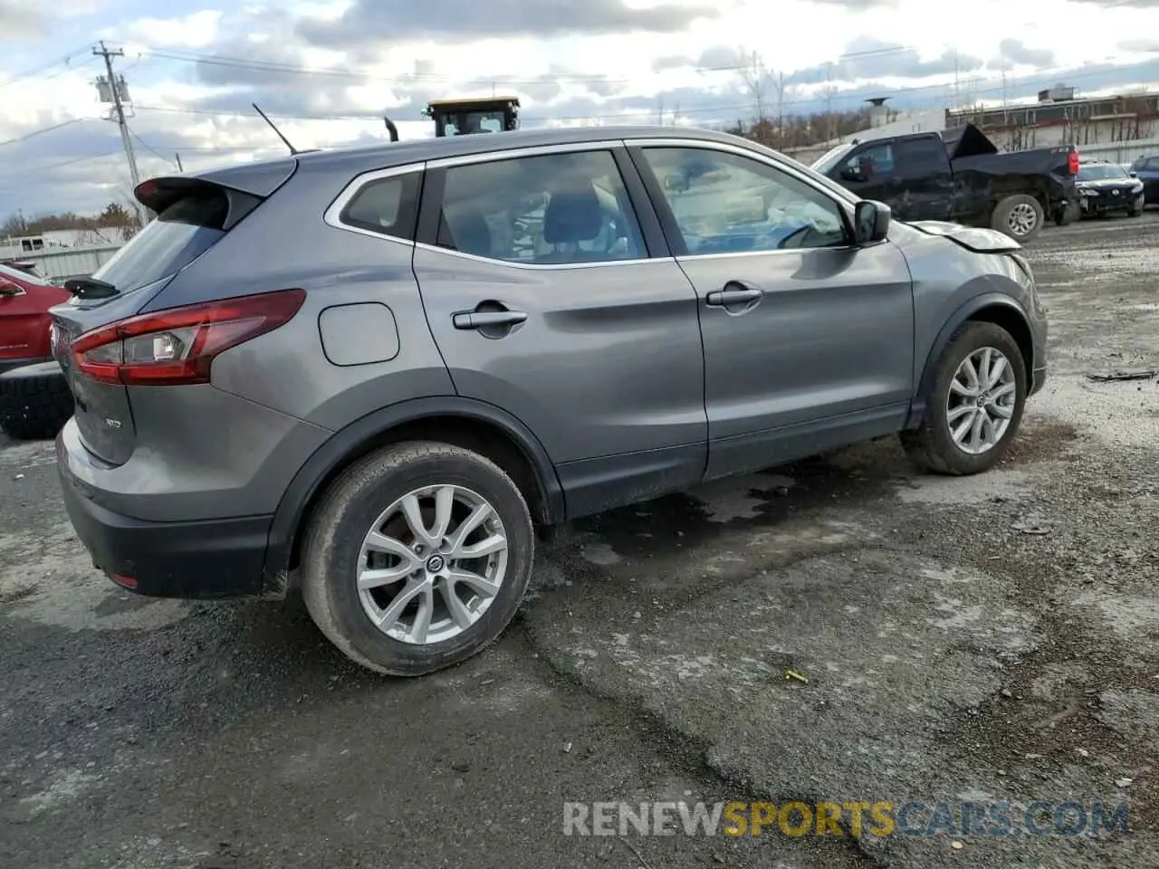 3 fotografías del automóvil dañado JN1BJ1AW9MW662101 NISSAN ROGUE 2021