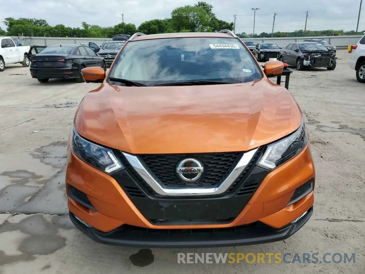 5 fotografías del automóvil dañado JN1BJ1BV0MW316816 NISSAN ROGUE 2021